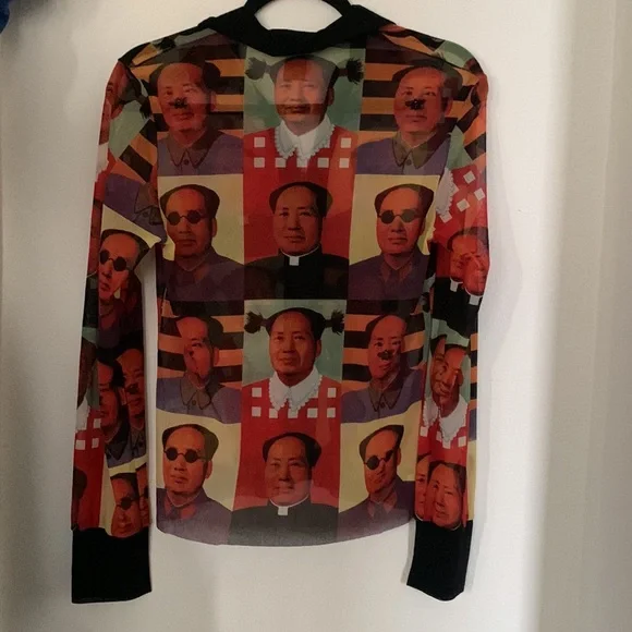 Iconic Vivienne Tam Mao Zedong Blouse - Picture 3 of 6